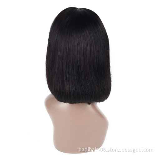 large stock China Wholesale Straight Bob Wigs Brazilian Human Hair Lace Front Wig Short Bob Wigs For Black Women